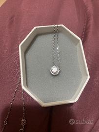 collana Swarovski stilla pendant round