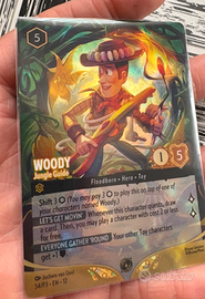 carta lorcana woody foil guide jungle