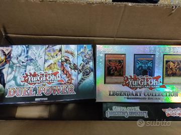 Lotto confezioni e accessori yu-gi-oh