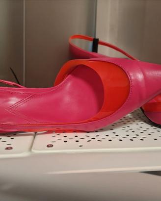Scarpe in vinile fucsia Zara