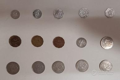 Monete Seychelles Rupees 28 pezzi