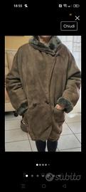 Shearling donna vintage anni 80.