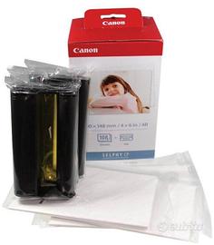 Cartucce e carta fotografica Canon Selphy KP-108IN