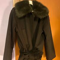 cappotto corto ZARA con pelliccia