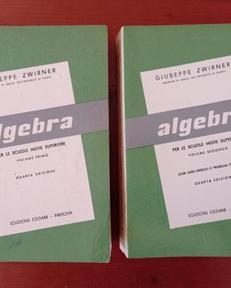 Algebra 1+2 - G. Zwirner (licei scientifici, 1972)