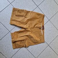 shorts pantaloncini gialli con tasconi tgl 54