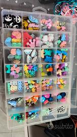 Lotto di accessori per catenelle porta ciuccio