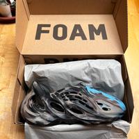 Adidas Yeezy Foam Runner MX Brown Blue NUOVE US 9
