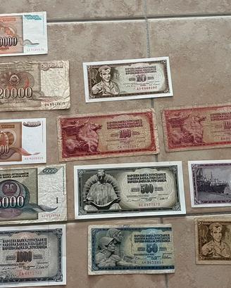 Banconote Jugoslavia