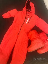 Tuta sci bambina 4 anni