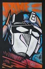 Quadro Dipinto optimus prime transformers