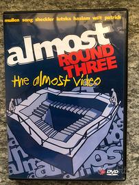 Dvd- Almost round three - dvd skateboard 3D