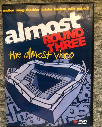 Dvd- Almost round three - dvd skateboard 3D
