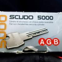 cilindro singolo con chiave di sicurezza 