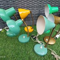 lotto di lampade da tavolo 