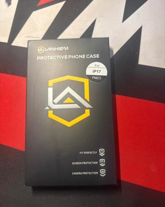 Cover iPhone 17 nera nuova mai aperta confezione