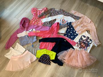 Set abbigliamento 6 - 8 anni bambina
