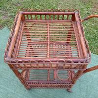 Carrello portavivande Bamboo Tito Agnoli Bonacina