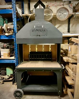Barbecue SCINTILLA a legna