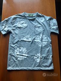 T-shirt denim tears