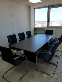 Tavolo riunioni+ 8 sedie