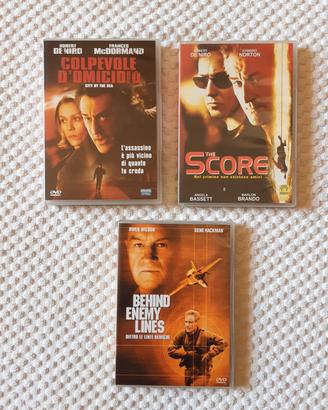 Set 3 DVD The Score, Colpevole d'omicilio e enemy 