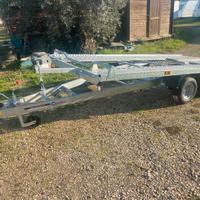 Rimorchio trasporto auto 2500kg