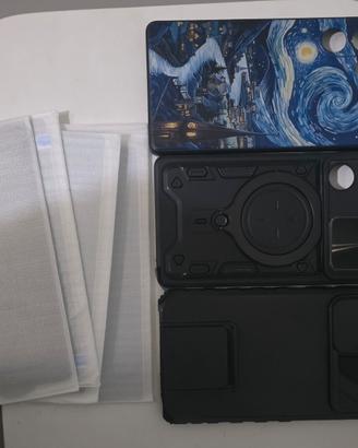 Cover Samsung Starry Night+2 Cover Neri, pellicole
