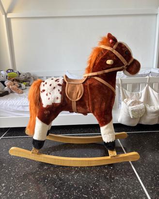 Cavallo a dondolo per bambini NUOVO