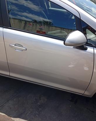 OPEL CORSA 2010 PORTA ANTERIORE DX