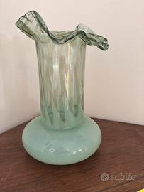 Vaso in vetro tipo Murano