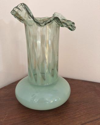 Vaso in vetro tipo Murano