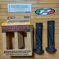 PROGRIP MANOPOLE FORATE 22/25 MM NERO ARANCIO