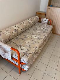 Divano letto vintage anni 70