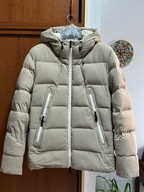 Piumino da uomo con cappuccio Heskimo beige 52