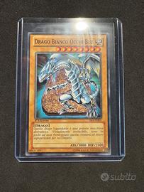 Drago Bianco Occhi Blu 1ª Edizione Ultra Rare
