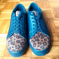 Sneakers leopardate donna