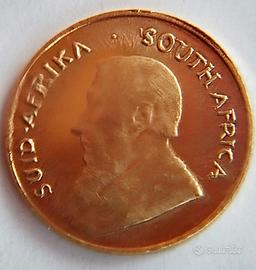 moneta oro sud africa rarissima.