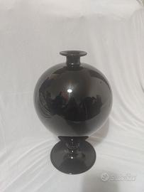 Vaso Veronese di Murano nero Venini 2001