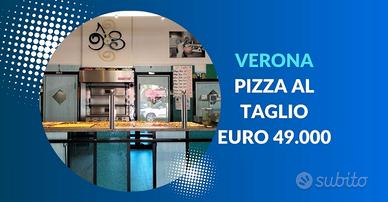 Aziendasi pizza al taglio, possibilità mura no bar