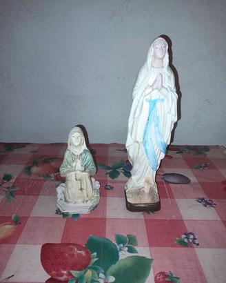 statuette madonna  per grotta giardino 
