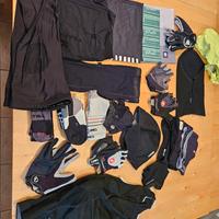 Lotto vestiario ciclismo vari