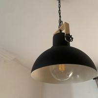 Lampadario industriale Eglo Lubenham 