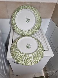 2 piatti grandi in ceramica