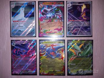 Lotto di 6 Carte Pokemon Mega Ex Ita Charizard