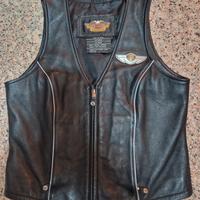Gilet pelle Harley Davidson 100th