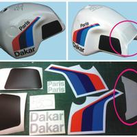 Adesivi compatibili con serbatoio BMW Paris Dakar