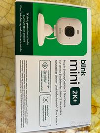Videocamera da interno blink 2k