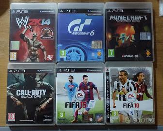 Lotto giochi per PlayStation 3