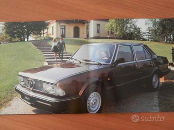 Alfa Romeo Alfa 6 - 2.5 V6 - depliant - 11/1983
